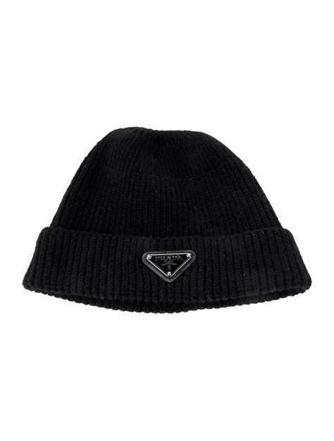 prada beanie green|black Prada hat.